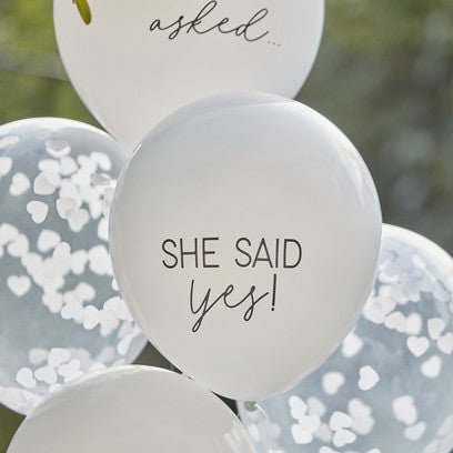 5 Engagement Confetti Balloons Hen Party Decorations - Etsy UK