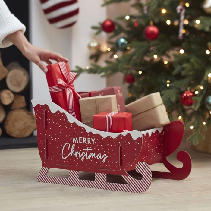 Christmas sleigh gift boxes Clearance