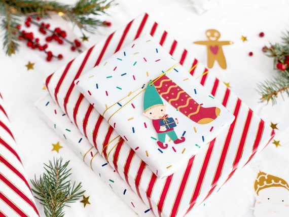 12 Christmas Gift Tags, Christmas Present Tags, Christmas Wrapping Tags,  Christmas Gift Wrap, 
