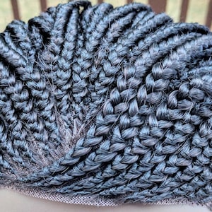 Ghana Weaving Braided Wig (Color 2, Off Black)