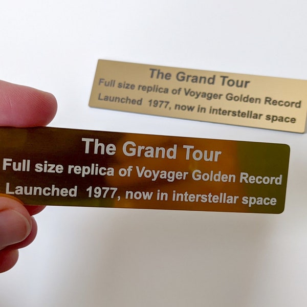 Gold Record Plaque Etsy