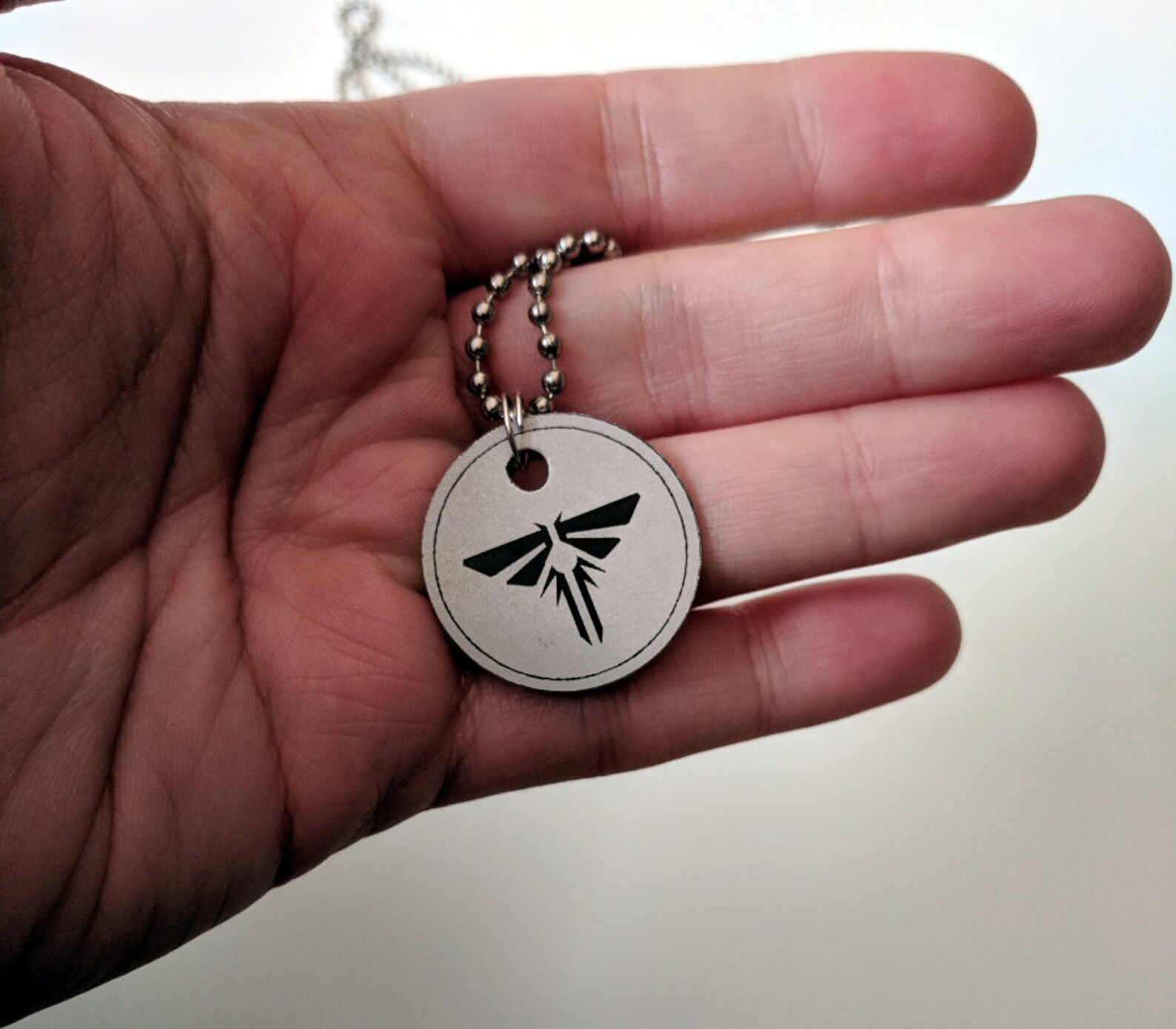 Custom TLOU Firefly Pendant Laser Engraved Metal Pendant Etsy UK