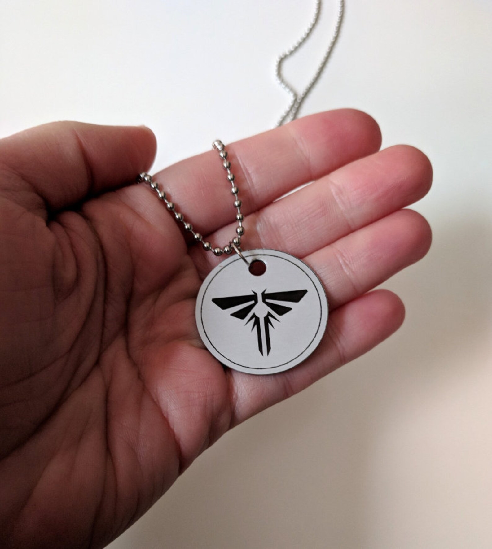 Custom TLOU Firefly Pendant Laser engraved metal pendant Etsy