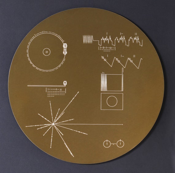 voyager gold plaque