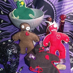 Custom Poppet/Dollie/Voodoo Doll - Hoodoo, Witchcraft, Magic, Conjure, Spell