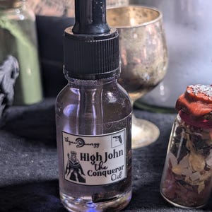 High John the Conqueror Root Oil - Hoodoo, Witchcraft, Magic, Rootwork, Ritual Oil, Powerful