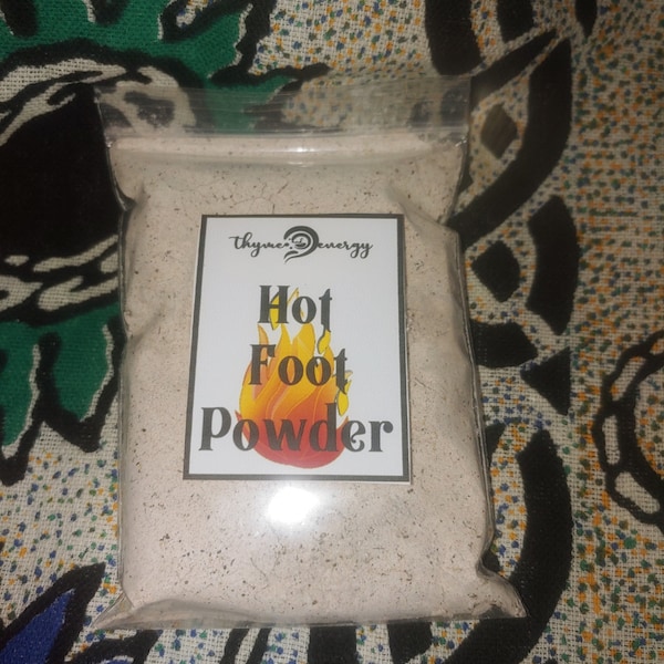 Hot Foot Powder - Hoodoo, banishing, protection, witchcraft, Folk Magic, Pagan, Magic