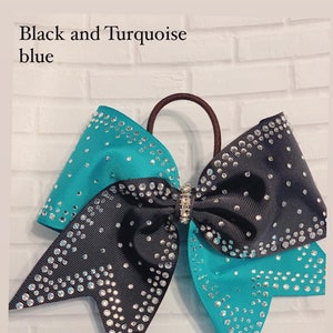 Dense Scattered - Rhinestone Strips For Cheer Bows - Ready To