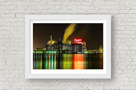 Baltimore Domino Sugar Plant Digital Art Print