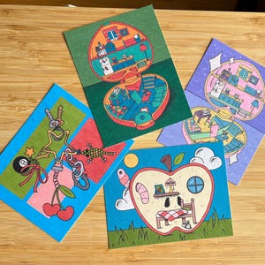 Mini impresiones artísticas: cartulina mate (5,25 x 4 pulgadas)