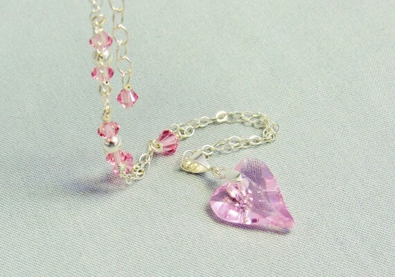 ★LECYTO★ Heartline Stone Beads NecklacePink il_fullxfull.6275507290_my94.jpg
