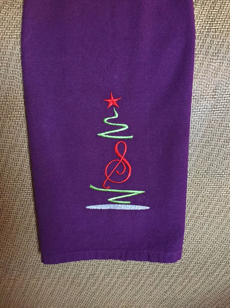 Personalized Christmas Kitchen Towel, Christmas Kitchen Towel Personalized, Kitchen Towel Personalized Christmas, Christmas Kitchen Decor image 2