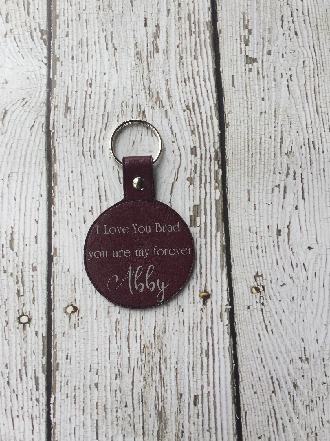 Personalized Boyfriend Keychain Boyfriend Keychain Etsy