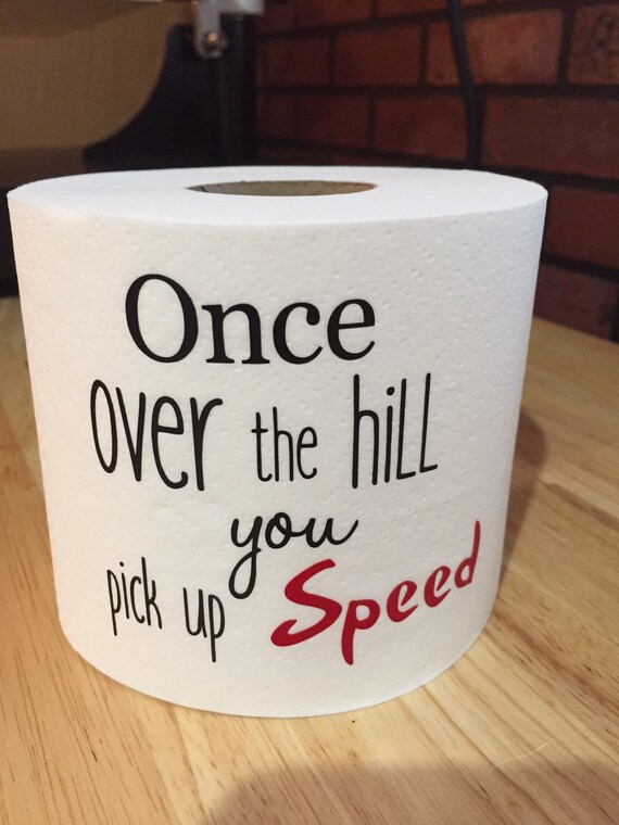 Birthday Gag Gift Over the Hill Birthday Gift 40th Birthday Gag