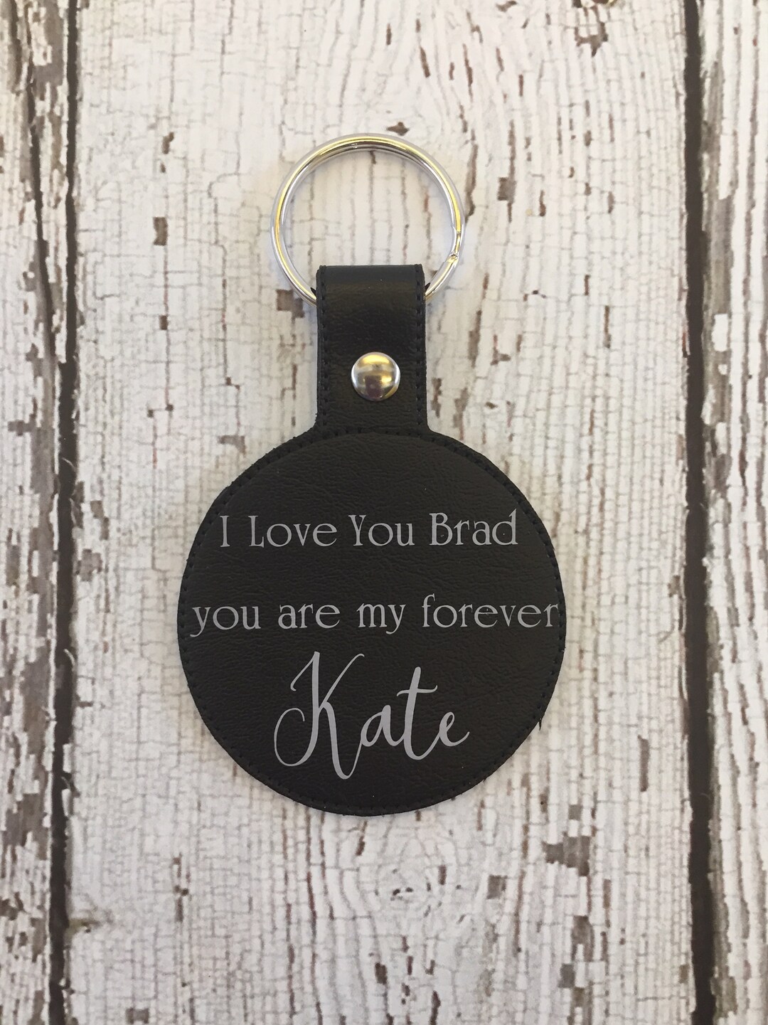 Personalized Boyfriend Keychain, Boyfriend Keychain Personalized