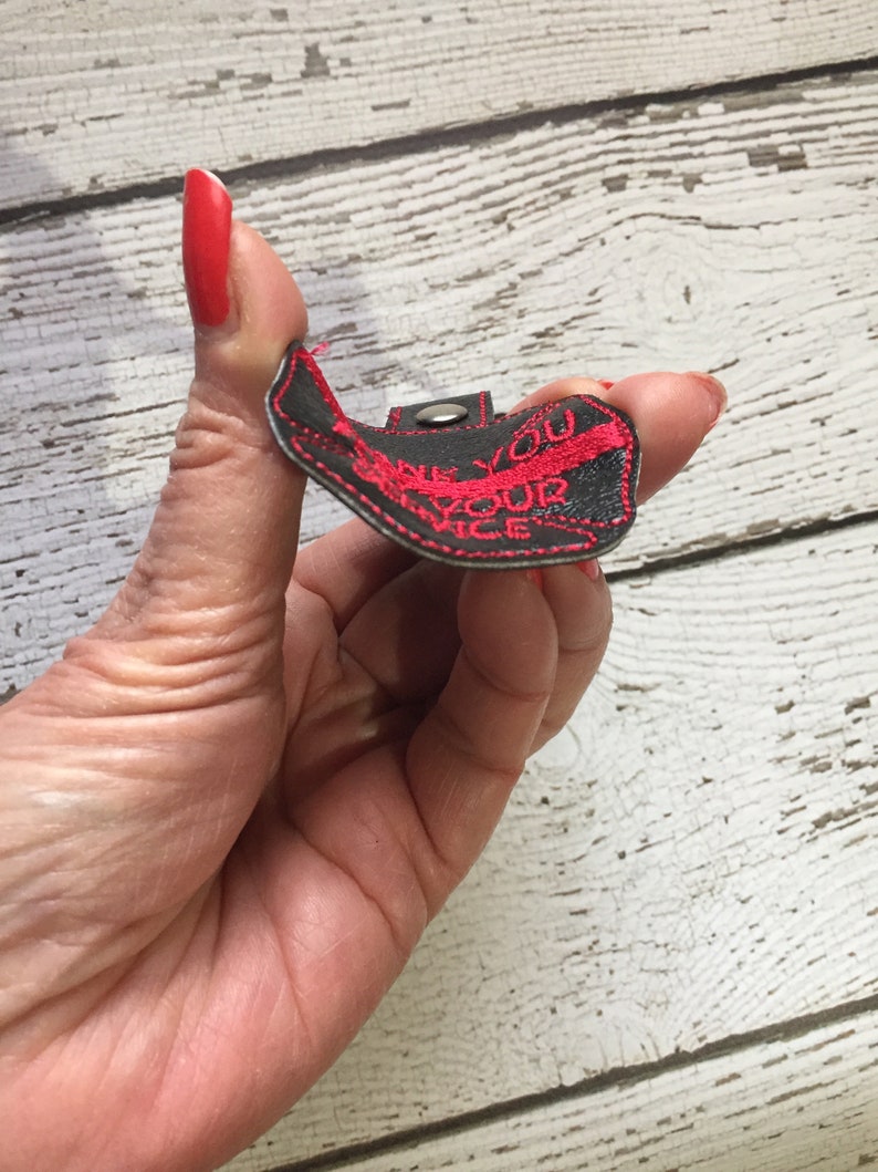 Fireman Thank You Keychain Thank You Fireman Keychain Etsy