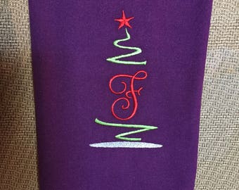 Personalized Christmas Kitchen Towel, Christmas Kitchen Towel Personalized, Kitchen Towel Personalized Christmas, Christmas Kitchen Decor