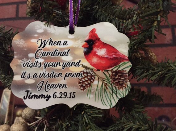 Chrstmas Memoral Ornament Unque Gfts Personalzed Gfts | Etsy