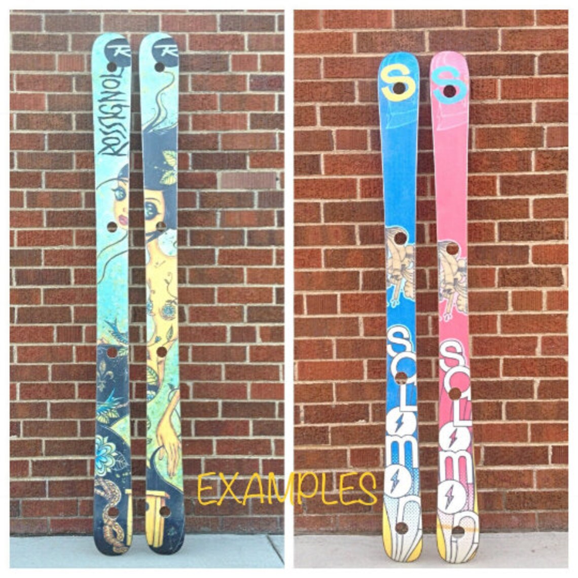 Modern Shot Ski FREE SHIPPING Apres Ski Gift Shot Skis Are Etsy