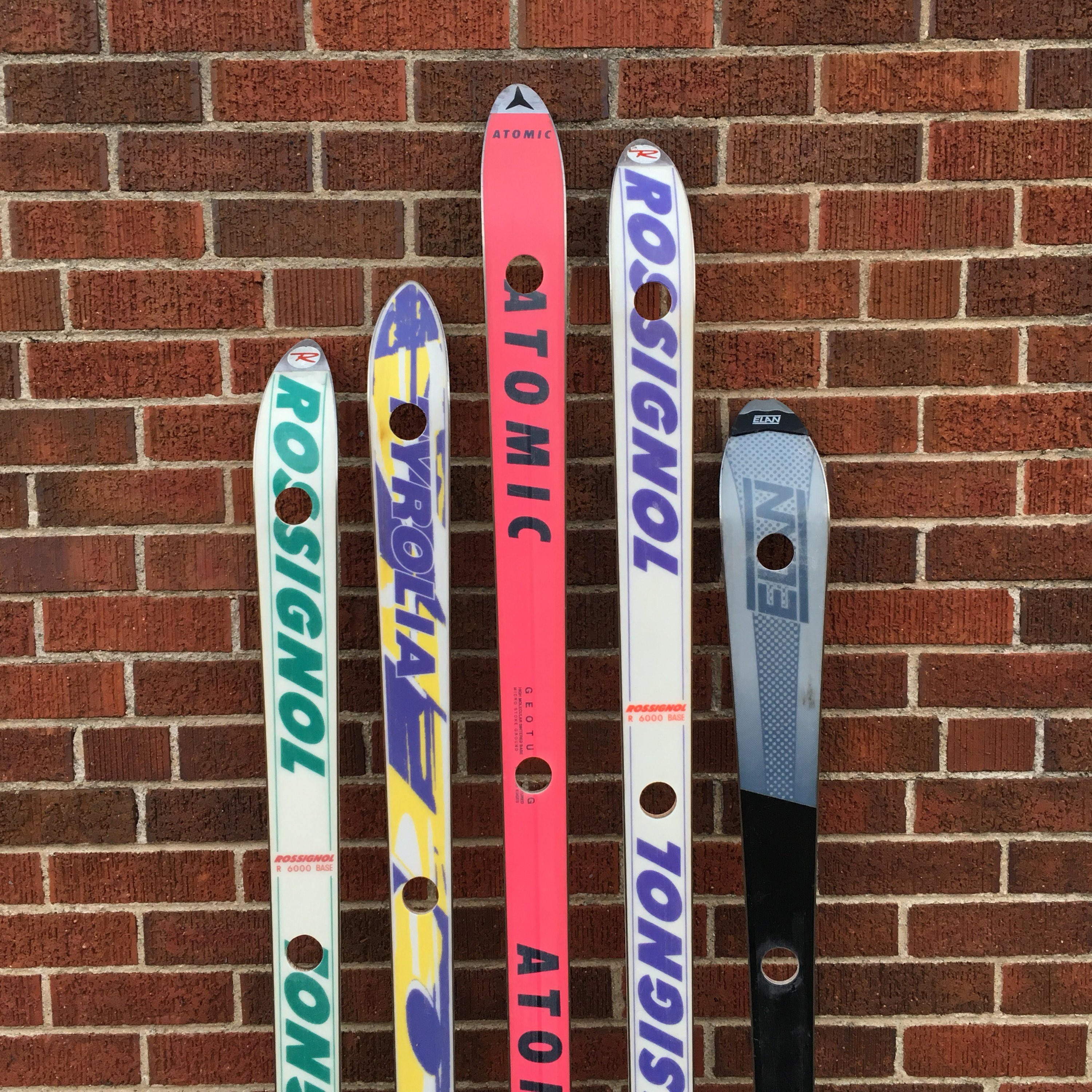 Retro Shot Ski Real Ski Used Shot Skis Are The Perfect Etsy