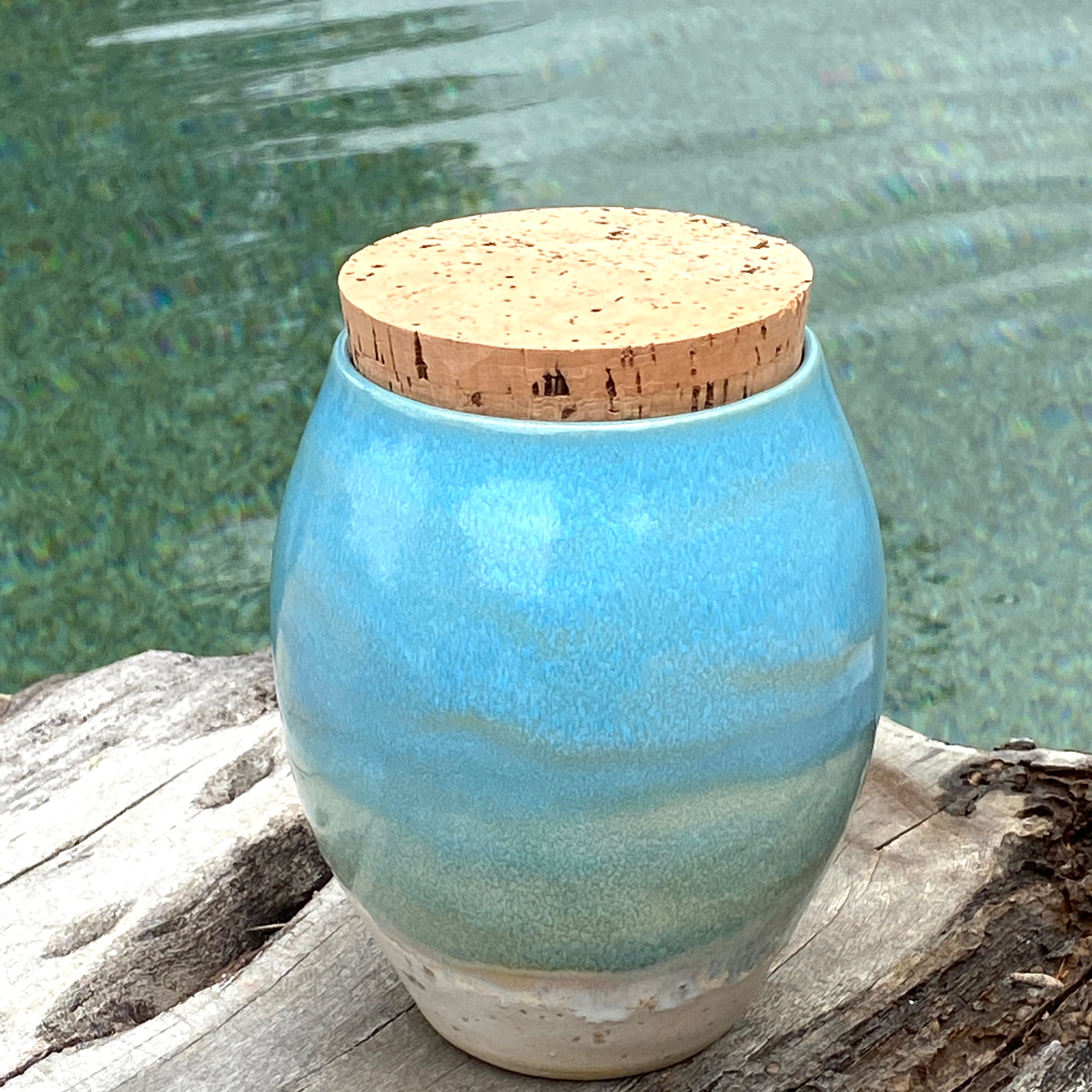 Ceramic Urn MADE to ORDER URN Beach Urn Ocean Urn Pottery Etsy