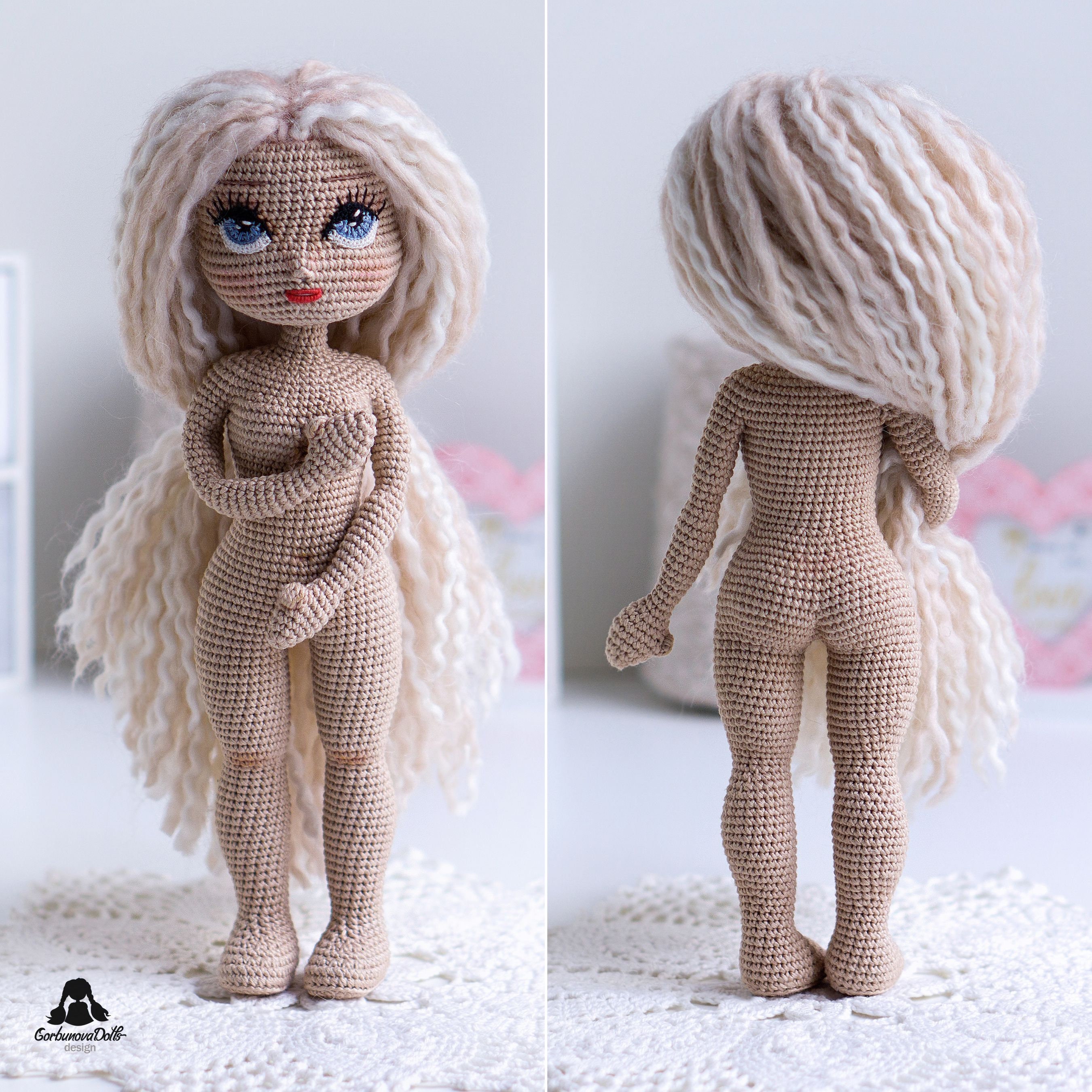 Crochet Doll Pattern Michelle - Inspire Uplift