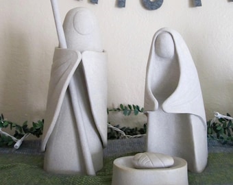 Ceramic Nativity / Creche