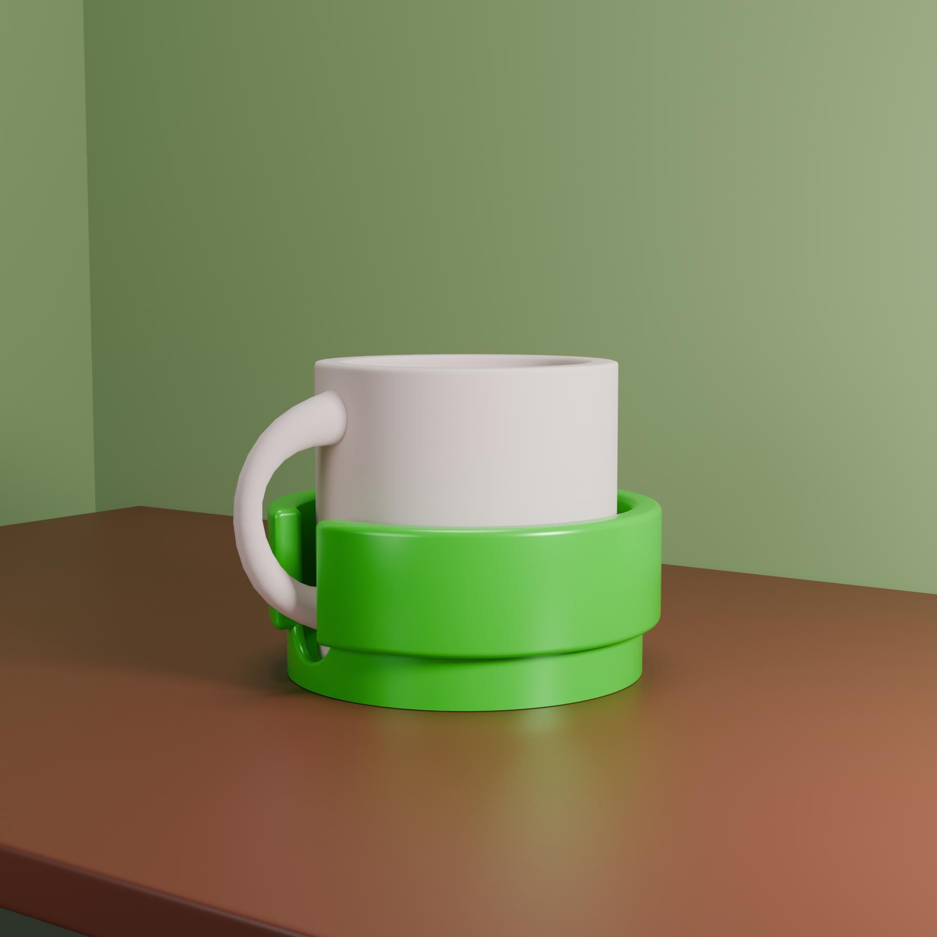 Super Mario Warp Pipe Mug Holder STL File | Gamer Desk Decor - Etsy