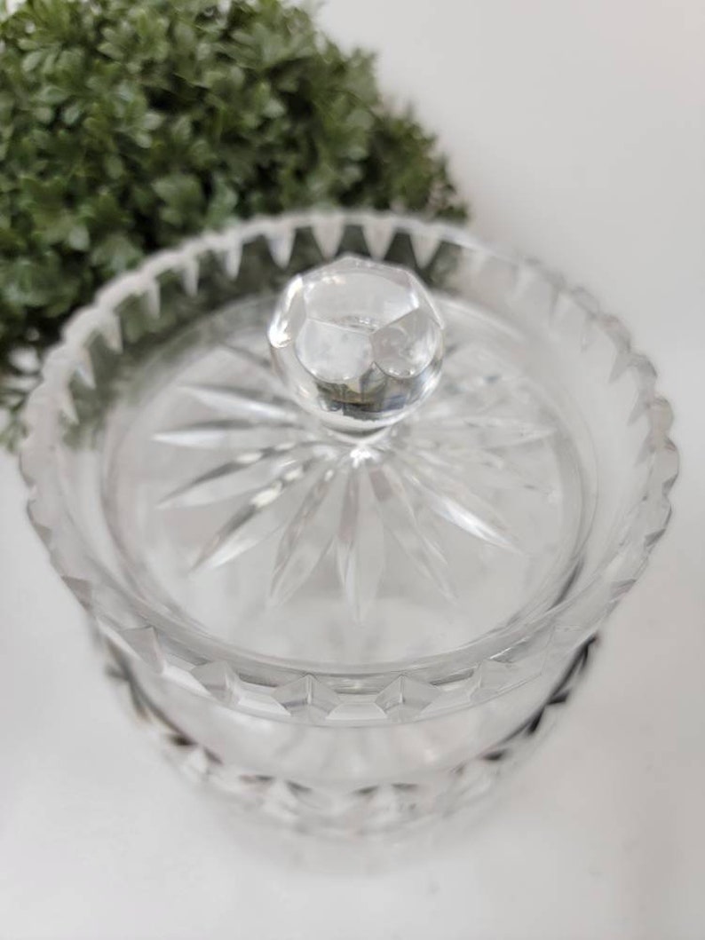 Waterford Crystal Lismore Biscuit Barrel With Lid Etsy