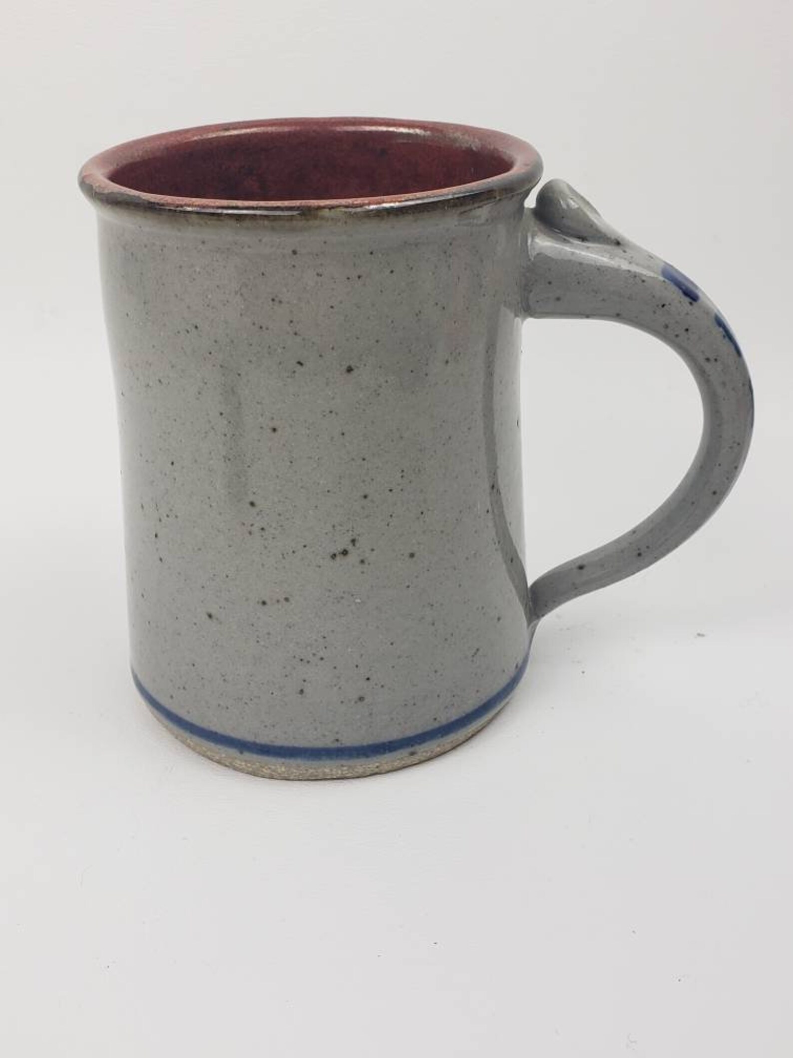 Fairville New York Harvey Salt Glazed Pottery Mug Etsy