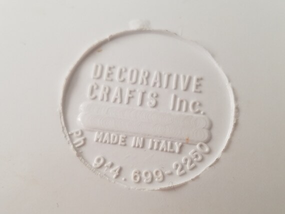 Decorative Crafts Inc Melamine Melmac Souvenir Italian Tray Etsy