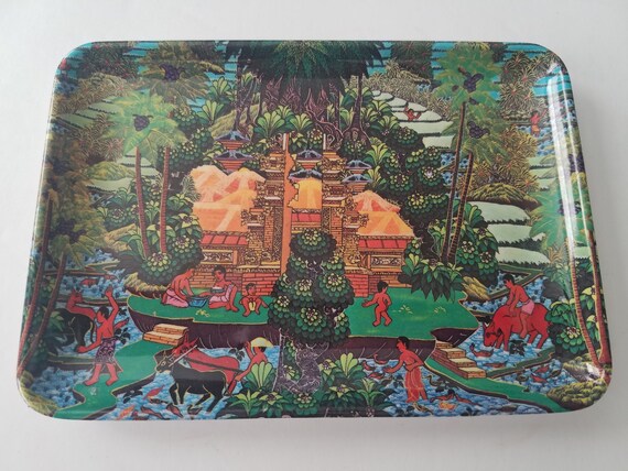 Decorative Crafts Inc Melamine Malmac Tray Italy Souvenir Etsy
