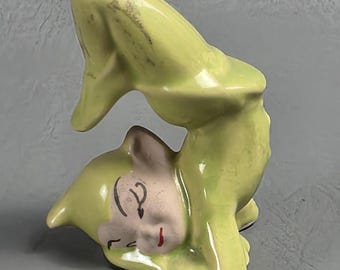 Vintage Ceramic Gilner Pixie Elf Figurine Whimsical and Fun