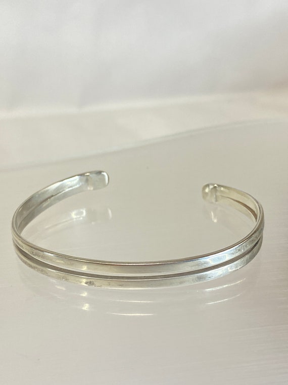 Sterling Silver Split Shank Southwestern Style 5m… - image 5