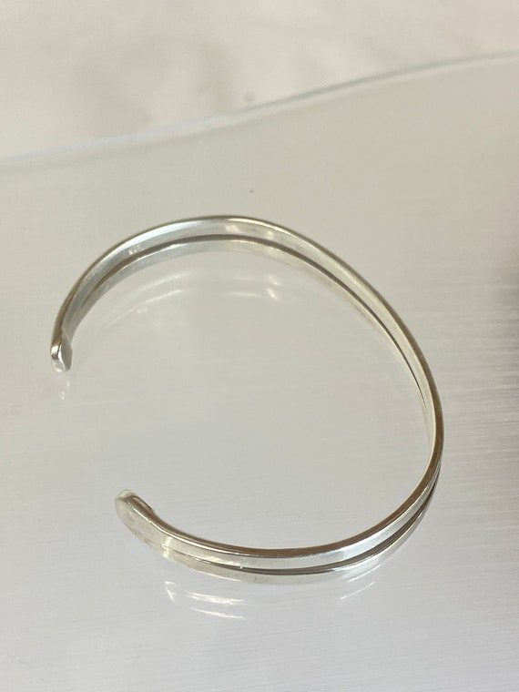 Sterling Silver Split Shank Southwestern Style 5m… - image 3