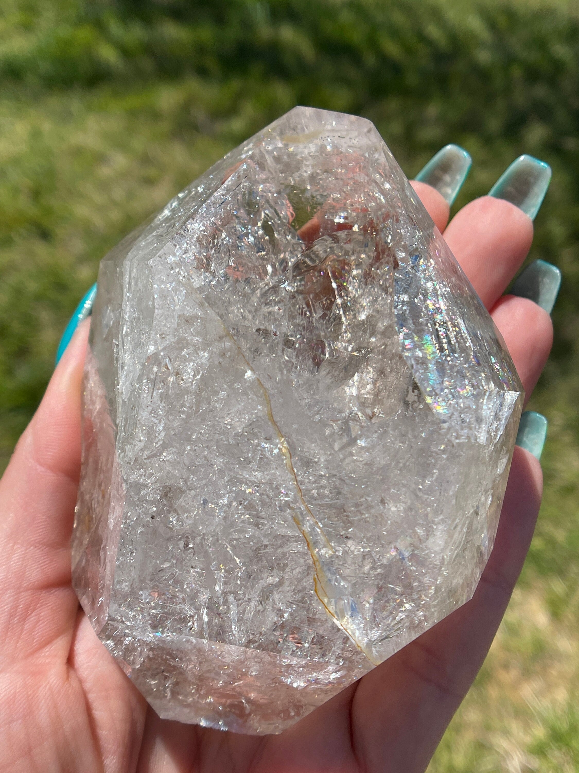 quartz large rough diamond