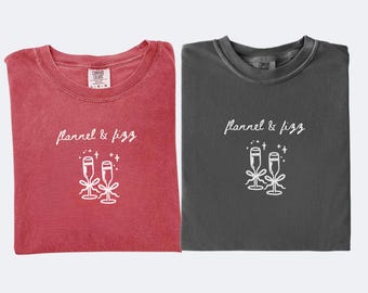 Flannel and Fizz Bachelorette, Flannel Fling Before The Ring Joint Bachelorette Bachelor Party Shirt, Flannel Joint Wedding Party Shirts