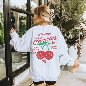 Cherry Sweater Etsy