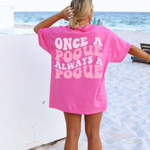 Outer Banks Aesthetic Shirt, Pogue Life, Einmal ein Pogue, immer ein Pogue, OBX Shirt, Outer Banks, OBX NC, Pogue Aesthetic Shirt