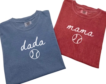 Rookie of the Year Baseball First Homer Birthday Shirts for Mom and Dad, Baseball Rookie Shirts, Baseball Mama Shirt, Baseball Dada Shirt