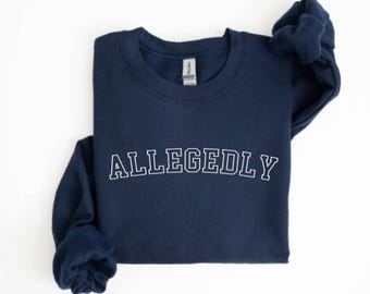 Besticktes Juristin Angebliches Sweatshirt, Besticktes Juristin Rundhalsausschnitt, Besticktes Angebliches Sweatshirt, Geschenk für Rechtsanwälte, Juristin, Juristin