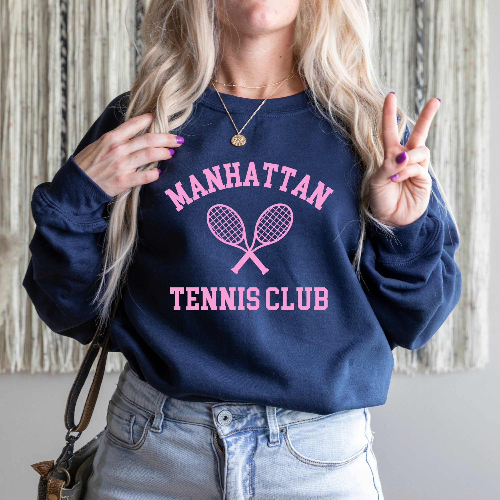 Manhattan Tennis Club Sweatshirt, Manhattan Tennis Club Manhattan Tennis Club Sweatshirt, Manhattan Tennis Club