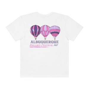 Albuquerque Balloon Festival Shirt, ABQ Fiesta, Albuquerque New Mexico Gift, Oversized Esthetisch Shirt, Vintage Hot Air Balloon Shirt, NM afbeelding 8