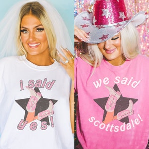 Scottsdale Bachelorette Party Shirt, Scottsdale Pink Shirt, Scottsdale Bride, Scottsdale Matching Shirts, Preppy Scottsdale Bachelorette
