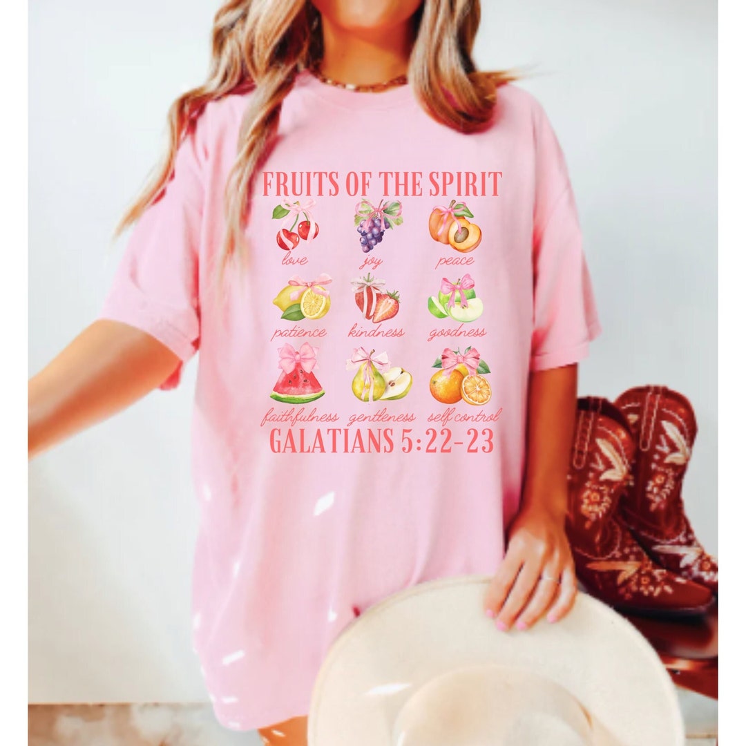 Coquette Fruit of the Spirit Shirt, Fruits of the Spirit Shirt ...