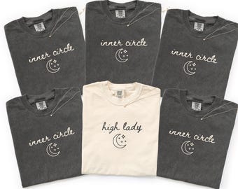 High Lady Inner Circler Bachelorette Shirts, Last Quest before the Dress, Romantasy Bachelorette, Court of Wine and Roses Bachelorette