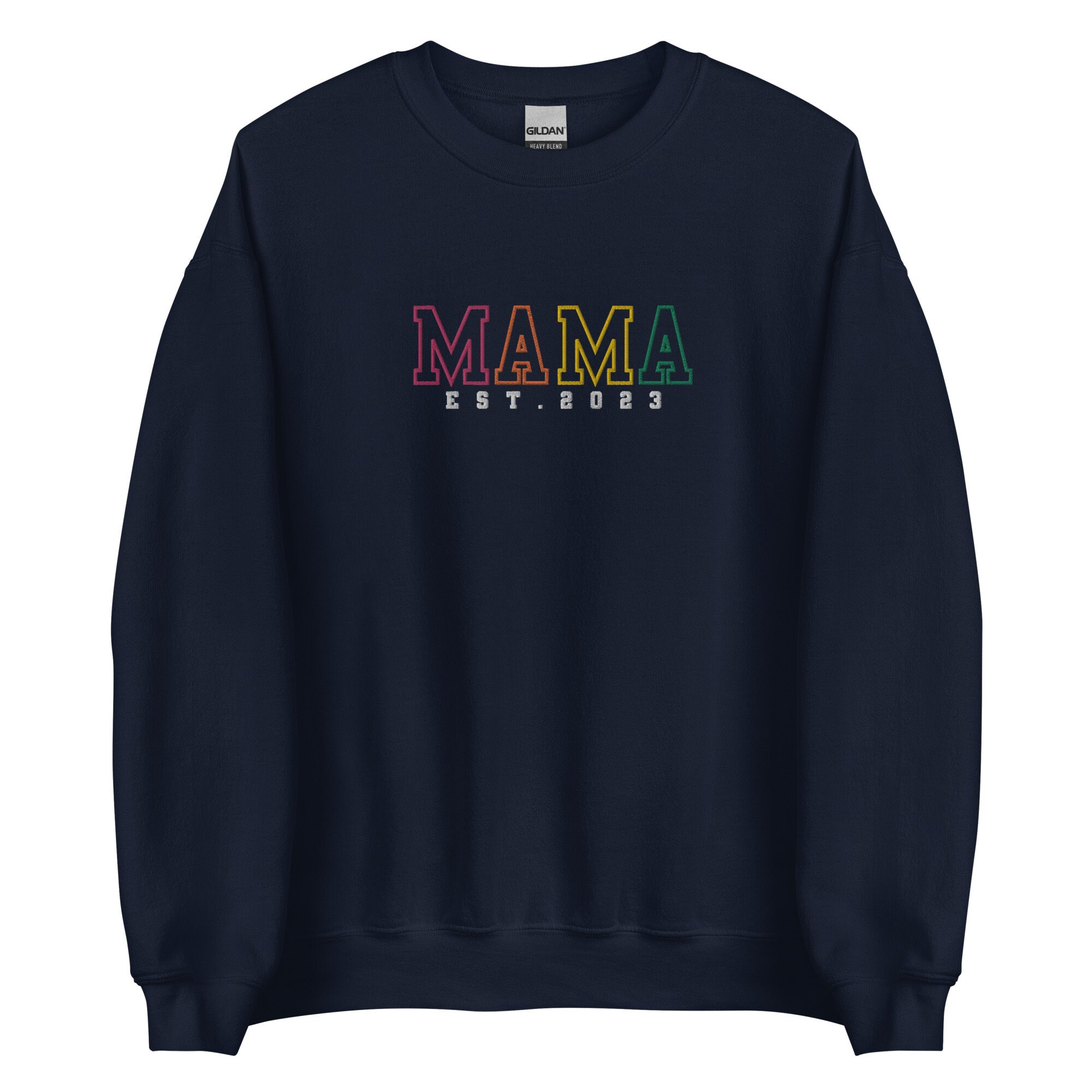 Mama Est 2023 Sweatshrt Mama Hoode Gft For Mom Mama - Etsy