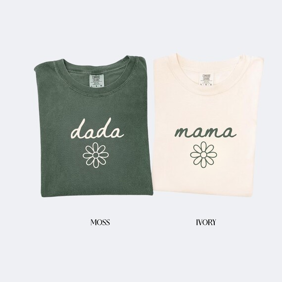 Wildflower Birthday Family Shirts, Mom and Dad of a Little