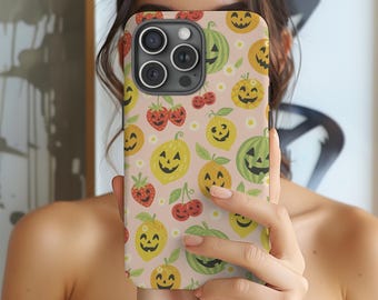 Summerween Phone Case, Halloween Fruit Cellphone Cover