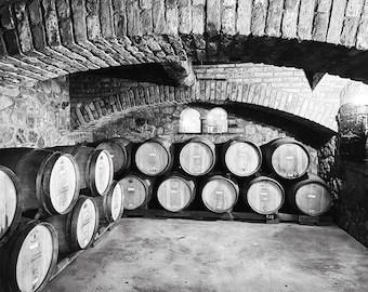 Wine Cave Photo, Napa Valley Vineyard, Wine Lover Gift, Wine Cellar Wall Art, Restaurant Wall Art, Wine Bar Decor